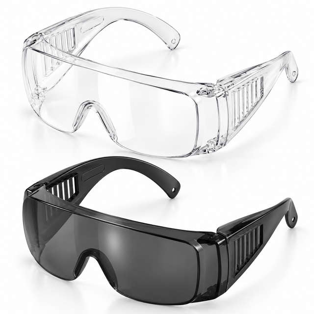 OTG-Schutzbrille SG035 – klare und rauchige Gläser