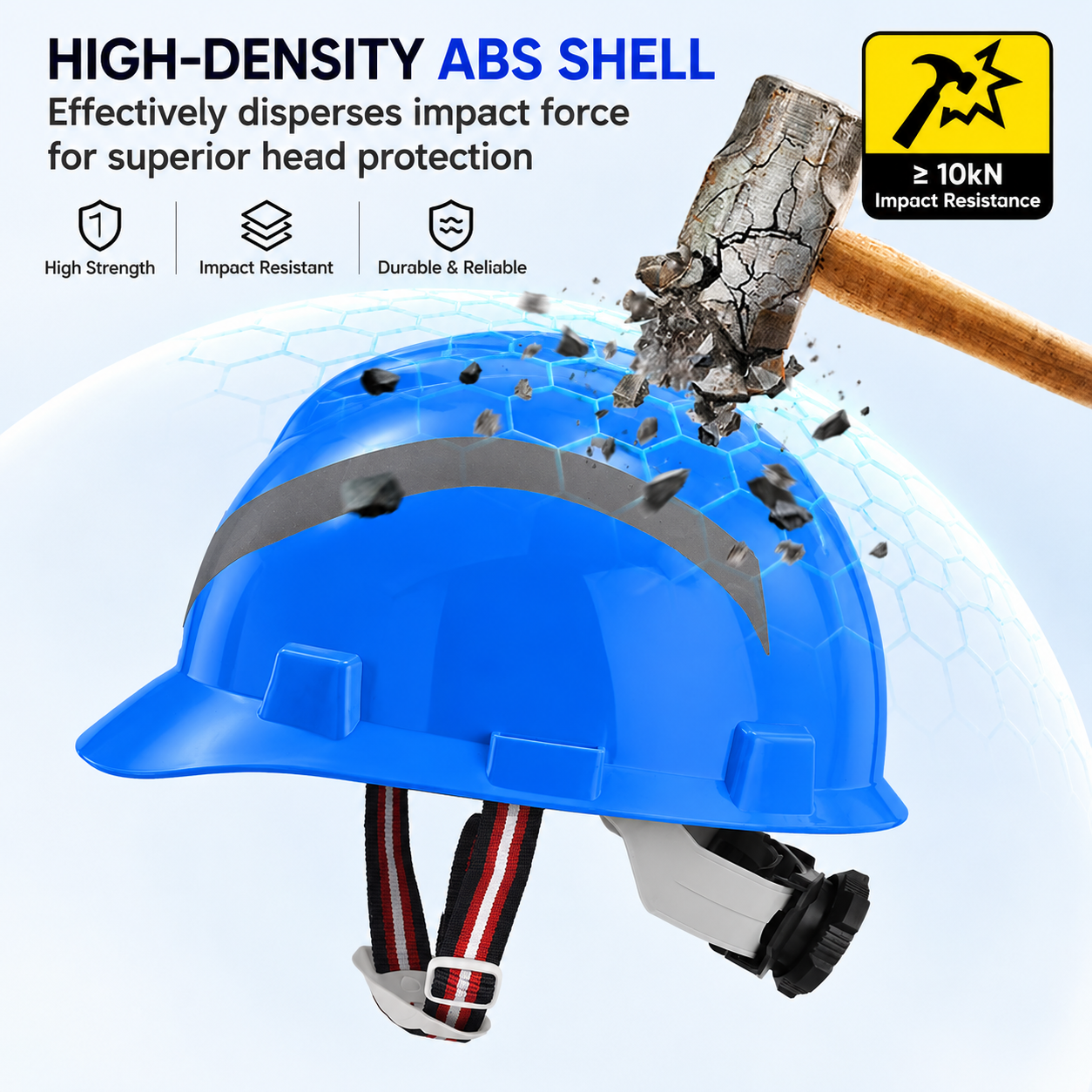 Reflektierender elektrischer Schutzhelm der Klasse E W-003R