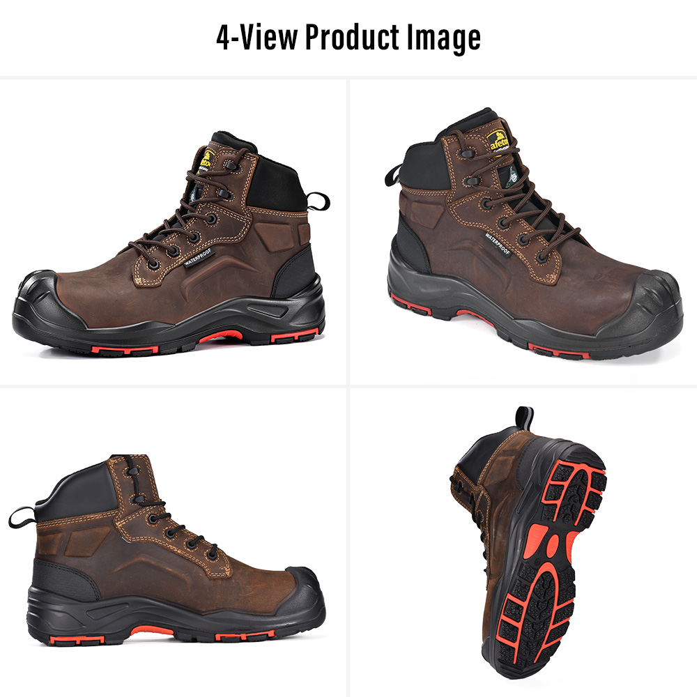 M-8552 CSA-zertifizierte, wasserdichte Arbeitsstiefel mit Verbundkappe. Multi-View 
