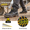 Black Cow zertifizierte Industriebau-Sicherheitsschuhe M-8520PRST SiteShield max