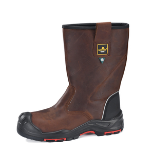 CSA-zertifizierte Sicherheitsstiefel für Öl- und Gasarbeiter | Arbeitsstiefel zum Anziehen mit zusammengesetzter Zehenpartie H-9437