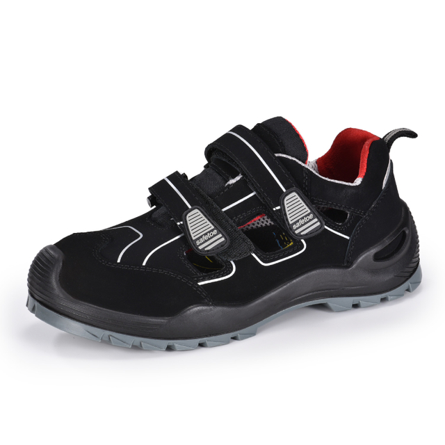 Sommer atmungsaktives Metall Free Composite Toe Safety Clogs Schuhe L-7518