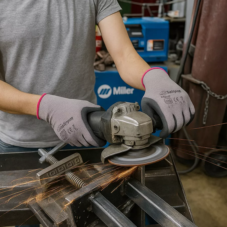 Abriebfeste Touchscreen-Handschuhe N1552 mit Nitrilbeschichtung: Ein modernes Schutz-Upgrade für die Arbeitswelt von heute