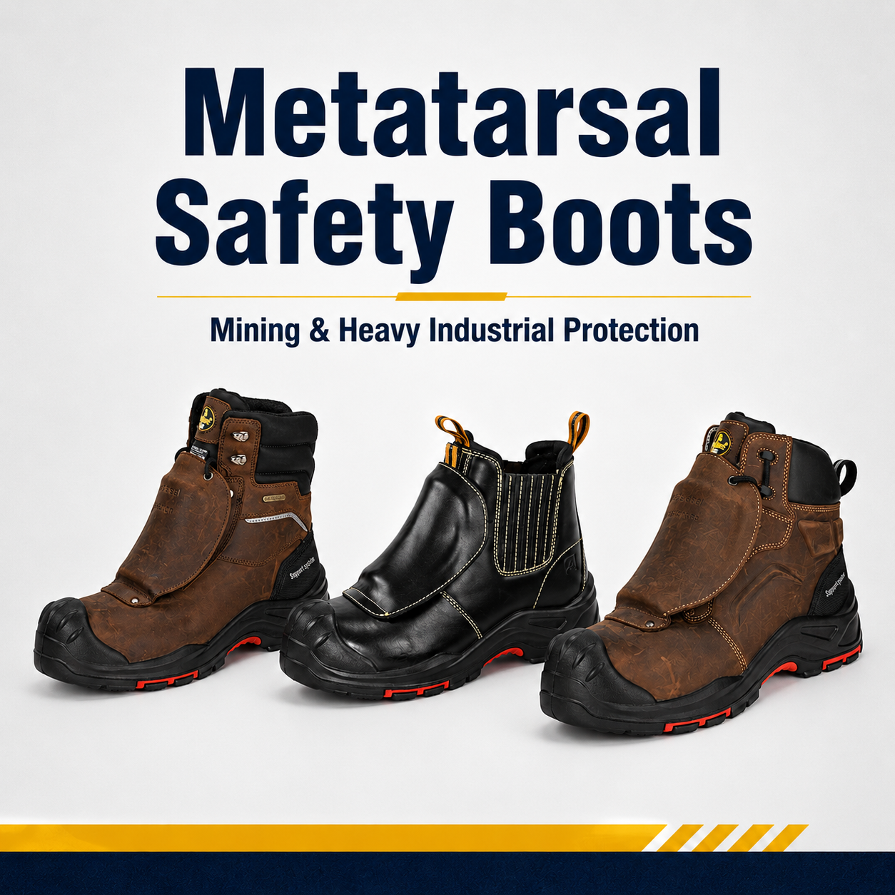 Mittelfuß-Sicherheitsstiefel für den Bergbau: Wann benötigen Arbeiter einen Met-Guard-Schutz?