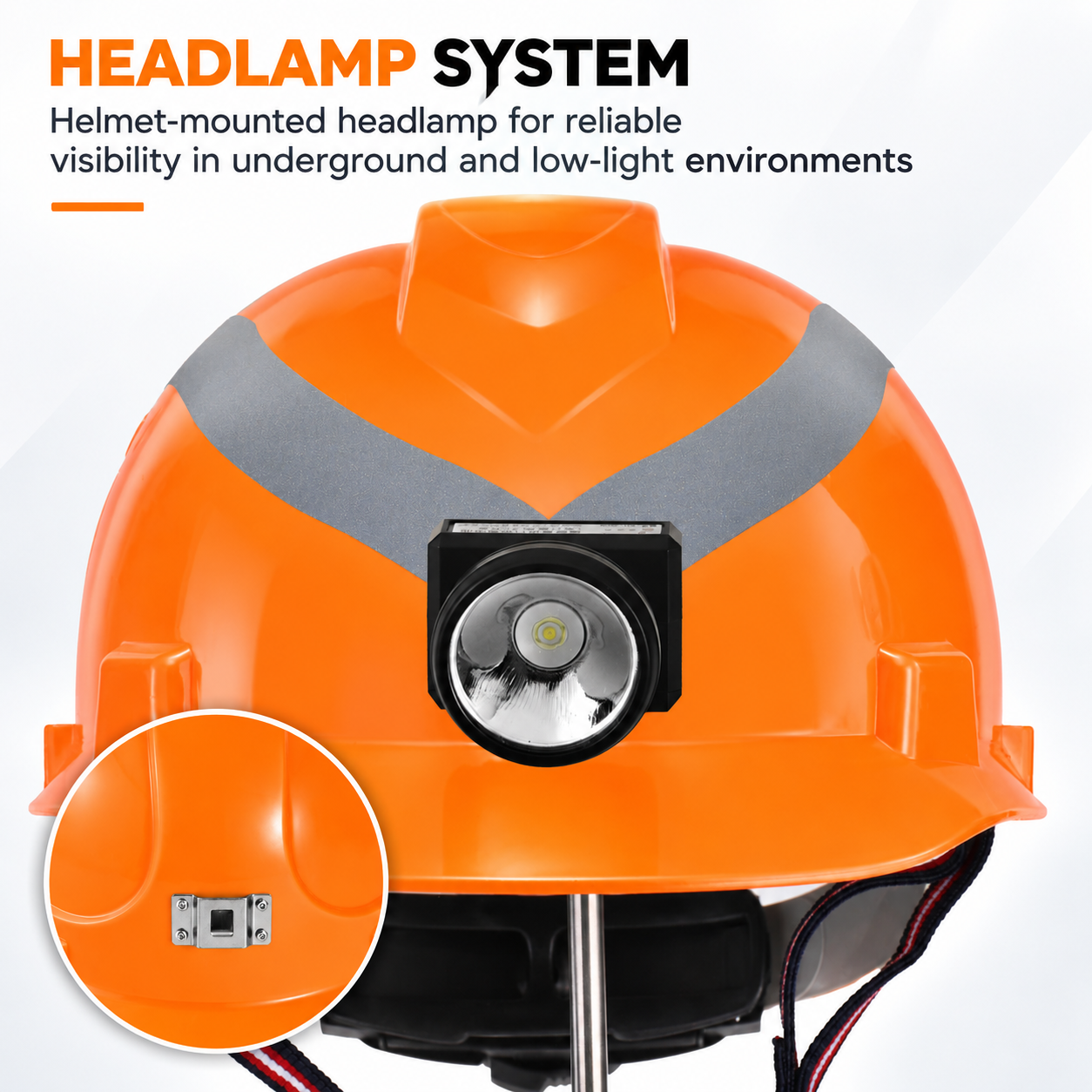 Schutzhelm für unterirdische Versorgungseinrichtungen W-003L
