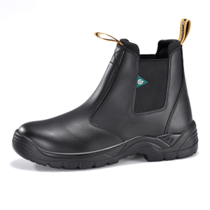 CSA-zertifizierte Sicherheitsstiefel mit grünem Dreieck | Arbeitsstiefel mit Stahlkappe M-8025