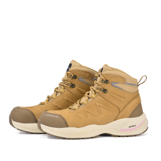 Ultraleichte Sicherheitsstiefel für Damen mit Aluminium-Zehen- und PE-Plattenschutz | M-8553W Pro